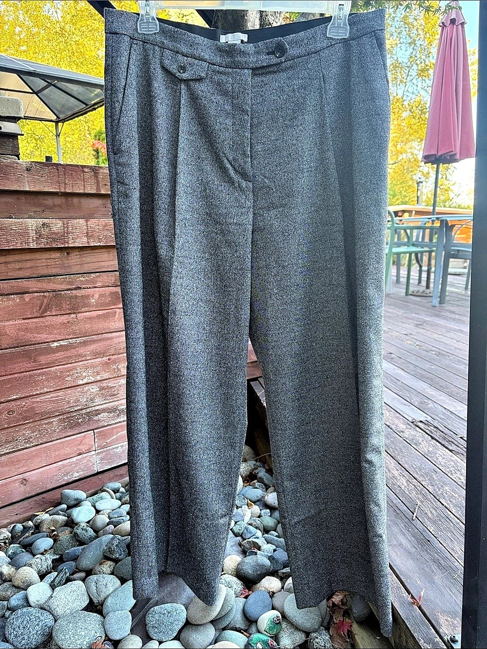 H&M Gray Trousers Size 16 Like New